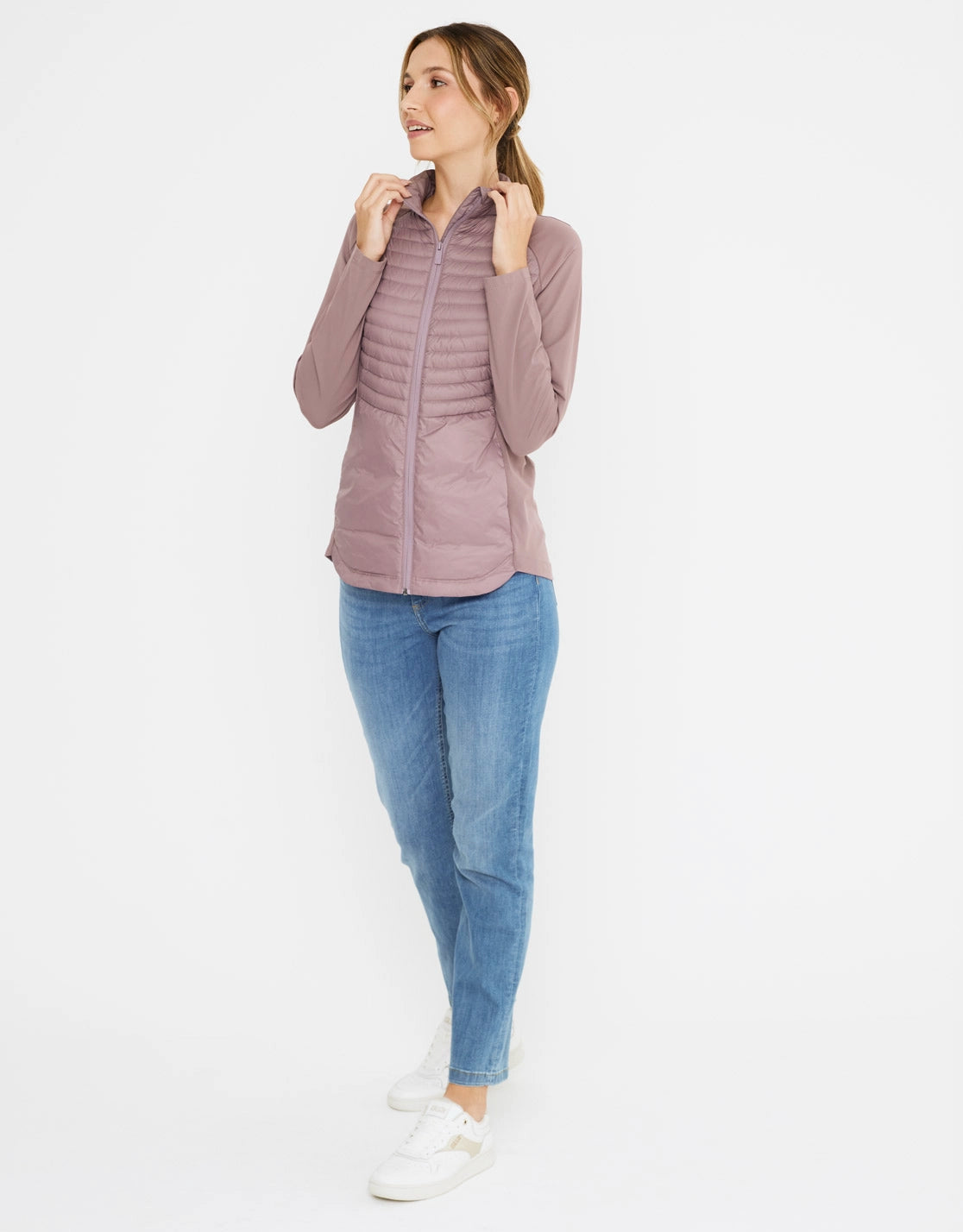 Chaqueta Acolchada Rosa - Efeba