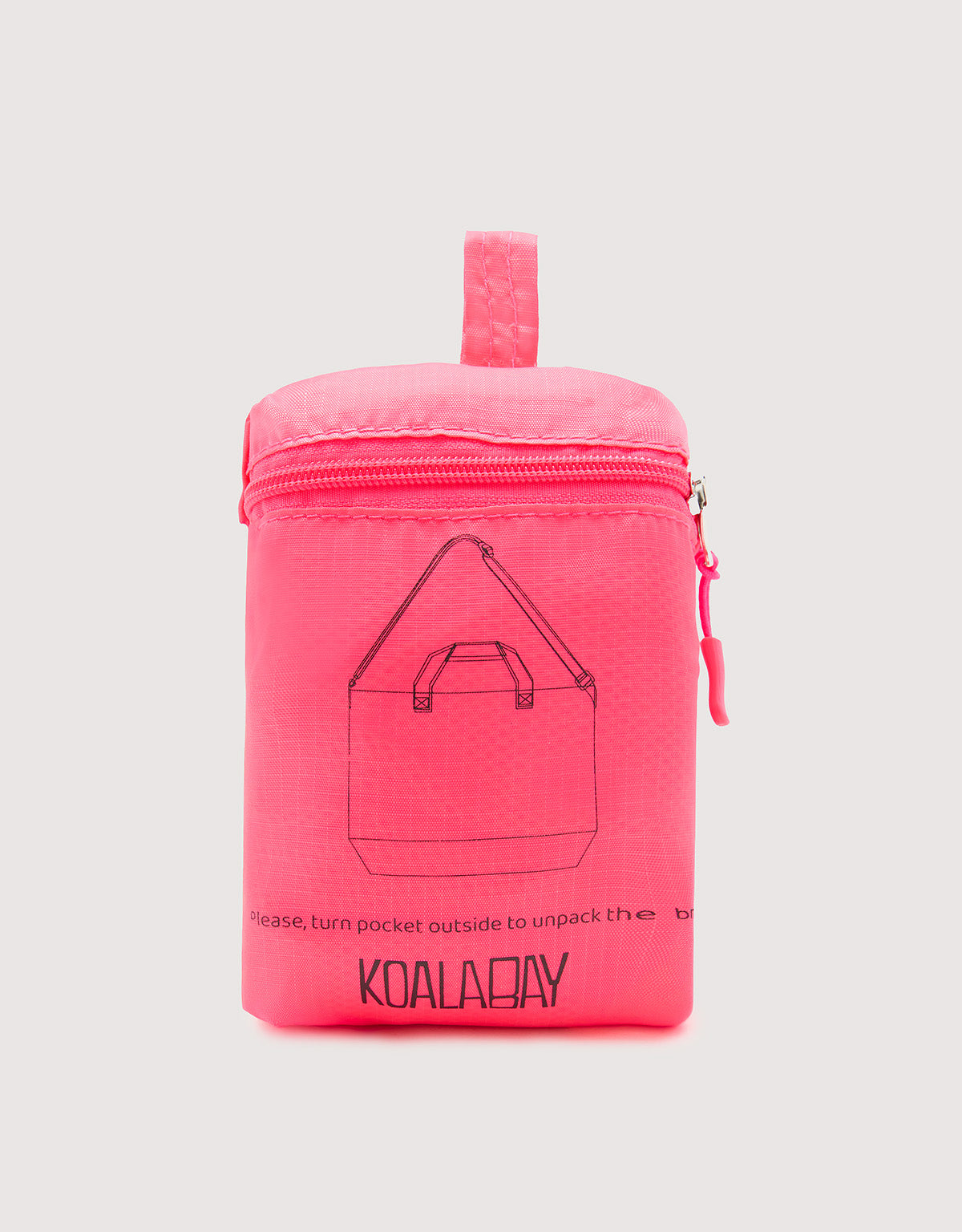 Shopping Bag Plegable Fucsia - Martinica 3