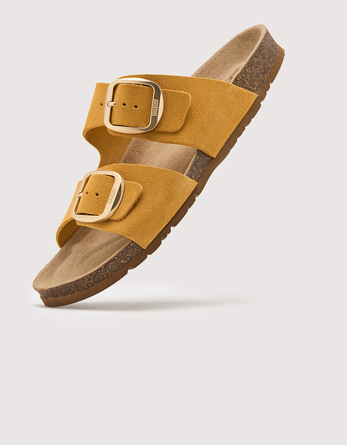 Sandalia Bio Hebilla Mostaza - Emerald