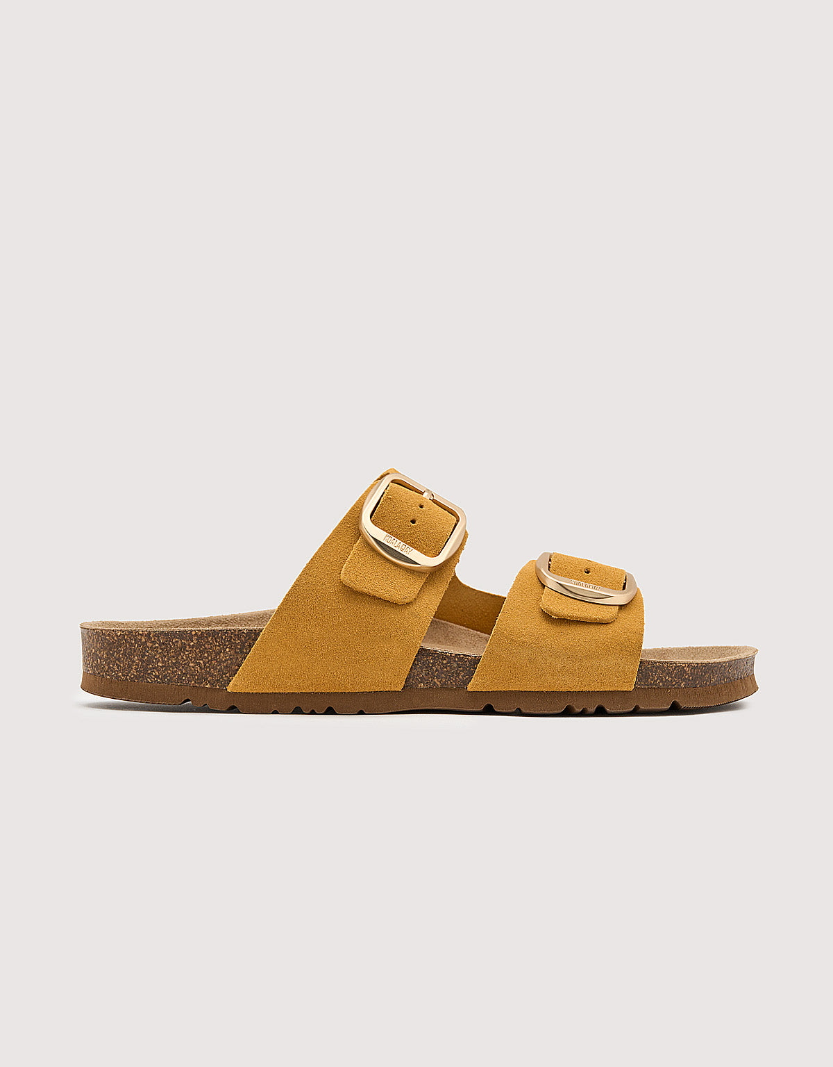 Sandalia Bio Hebilla Mostaza - Emerald