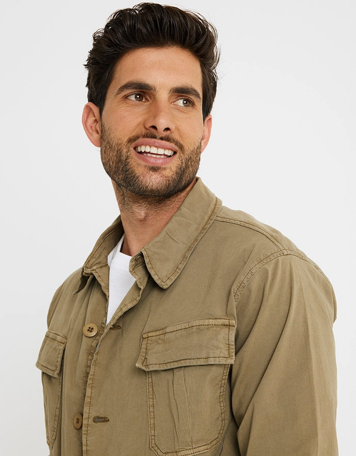 Sobrecamisa Caqui - Porquerolles