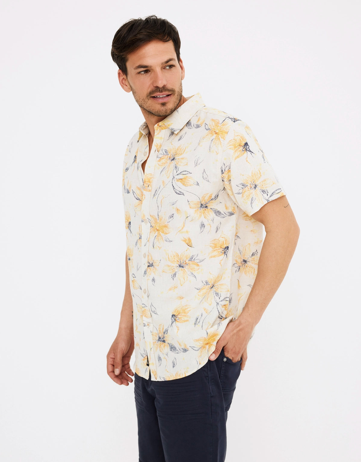 Camisa Manga Corta Estampada - Pampas 3