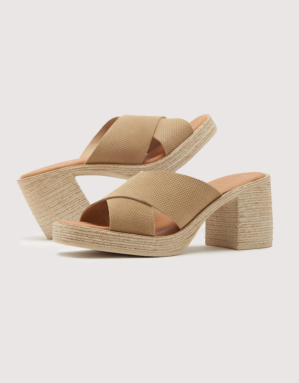 Sandalia Tacón Camel - Marty 4