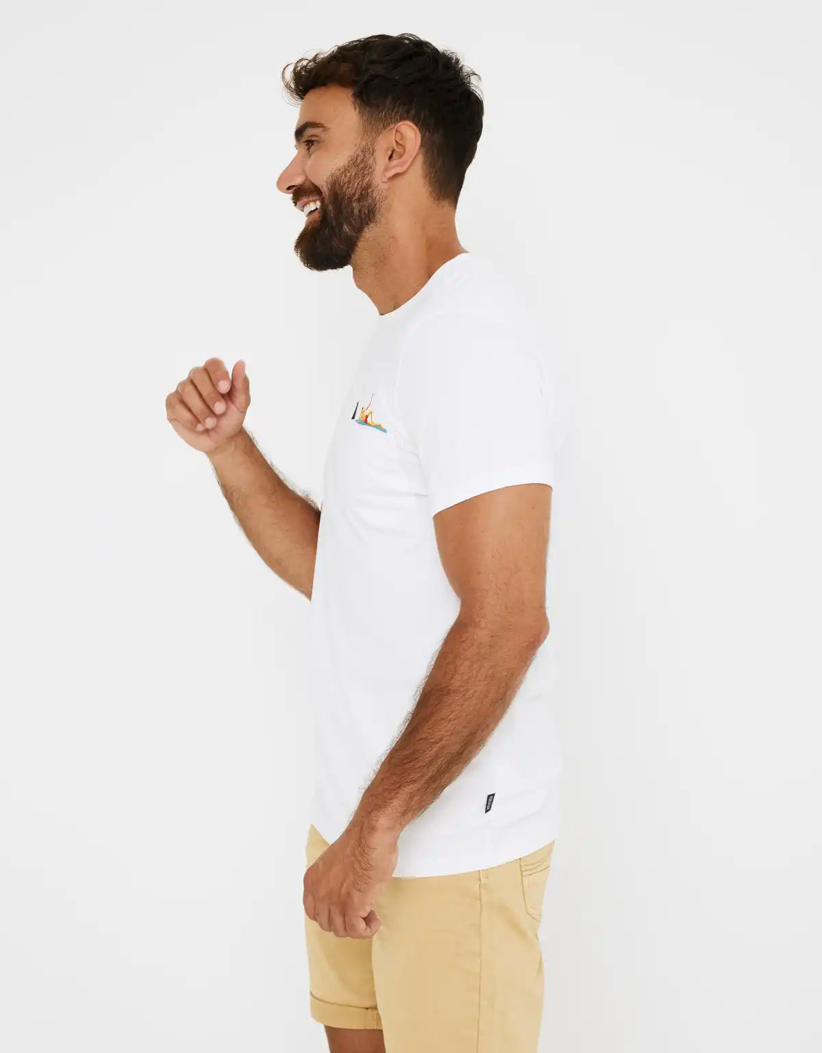 Camiseta Manga Corta Bordado Bolsillo - Barrol