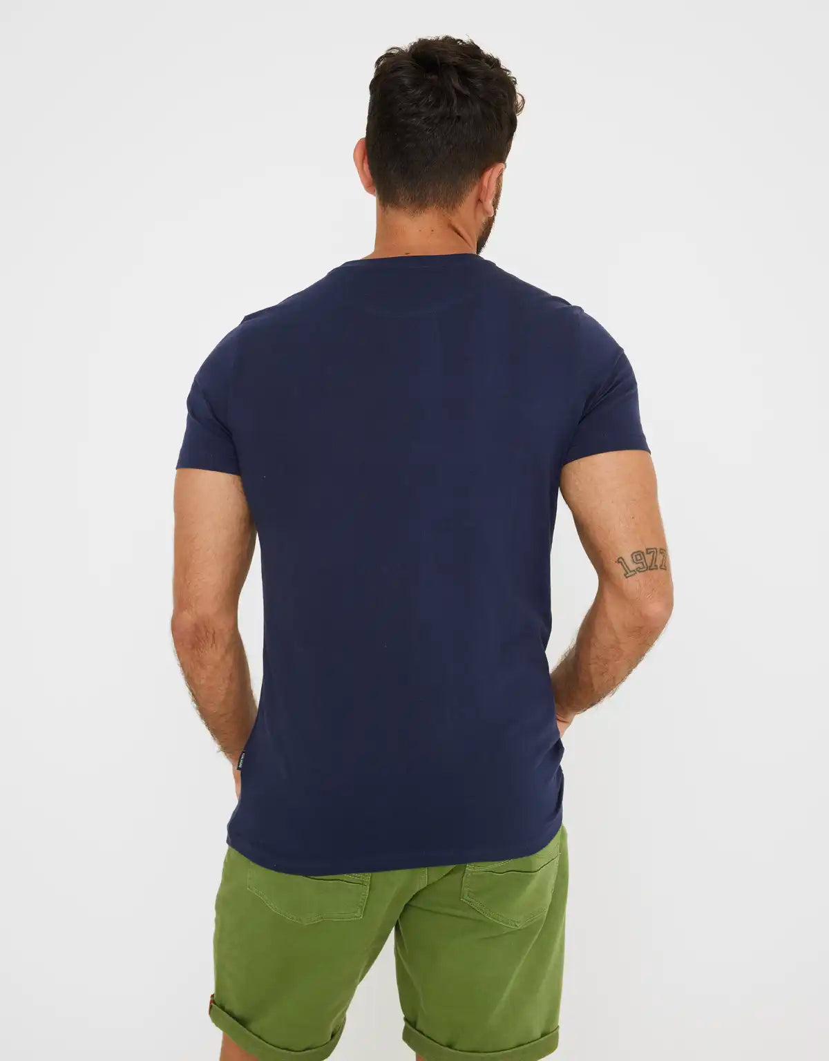 Camiseta Manga Corta Bordado Bolsillo - Barrol