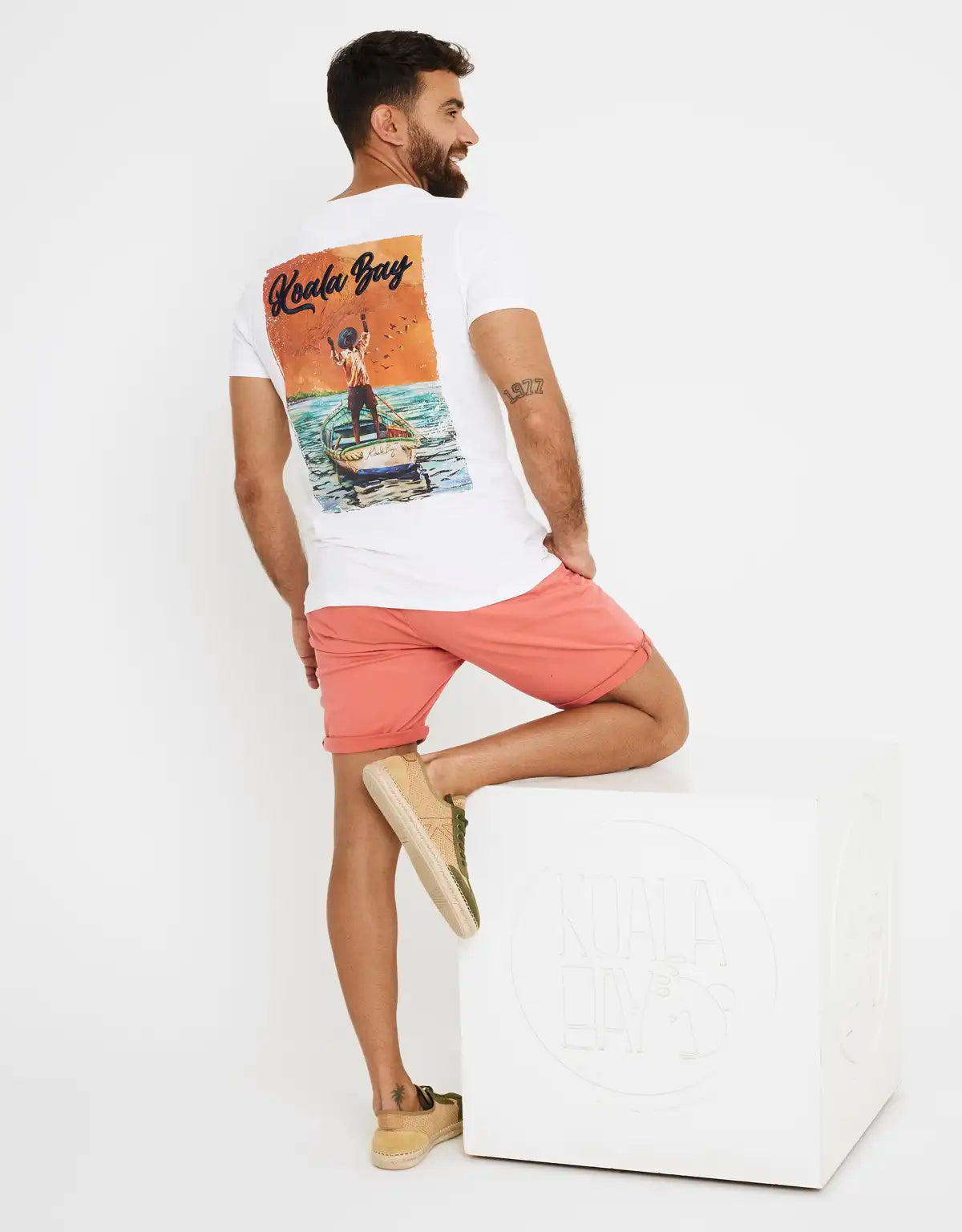 Camiseta Manga Corta Estampado - Apsley