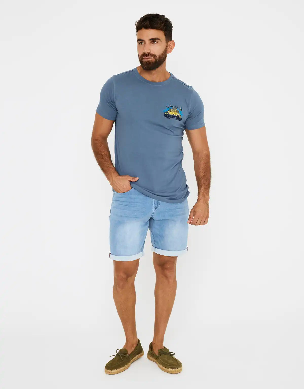 Camiseta Manga Corta Estampado - Apsley