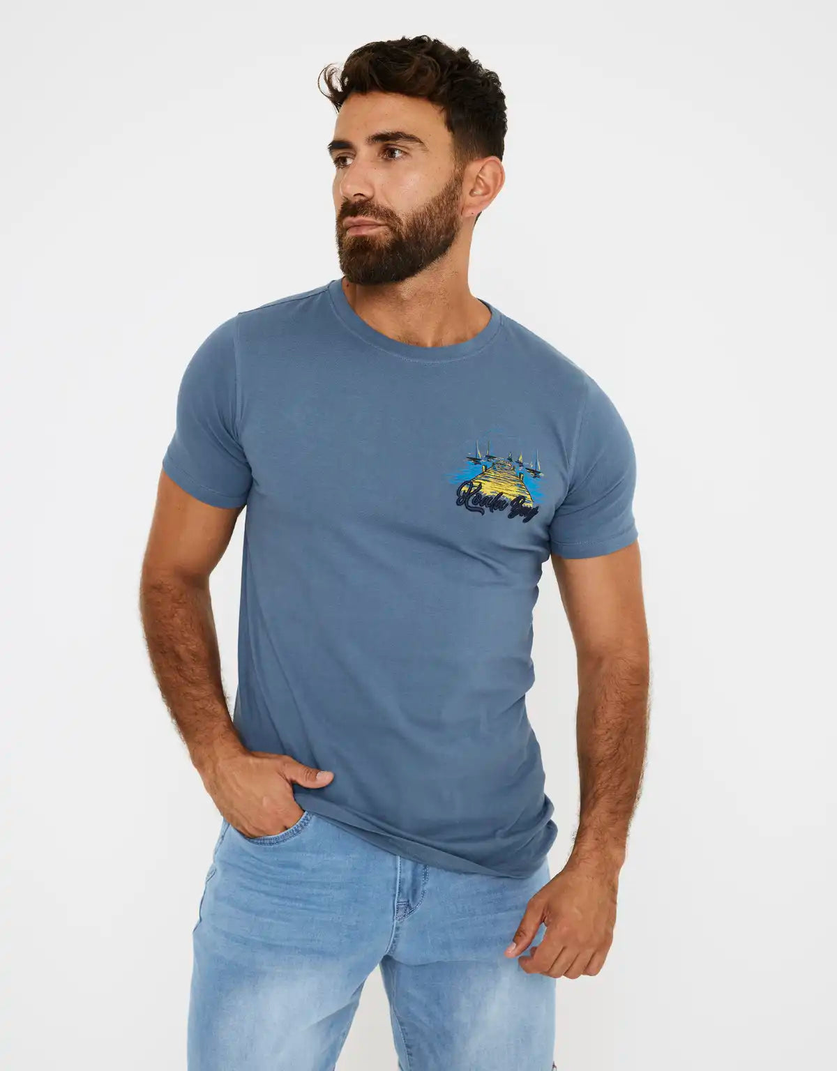 Camiseta Manga Corta Estampado - Apsley