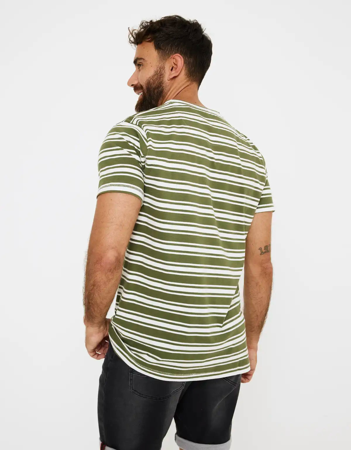 Camiseta Manga Corta Rayas - Hari 2