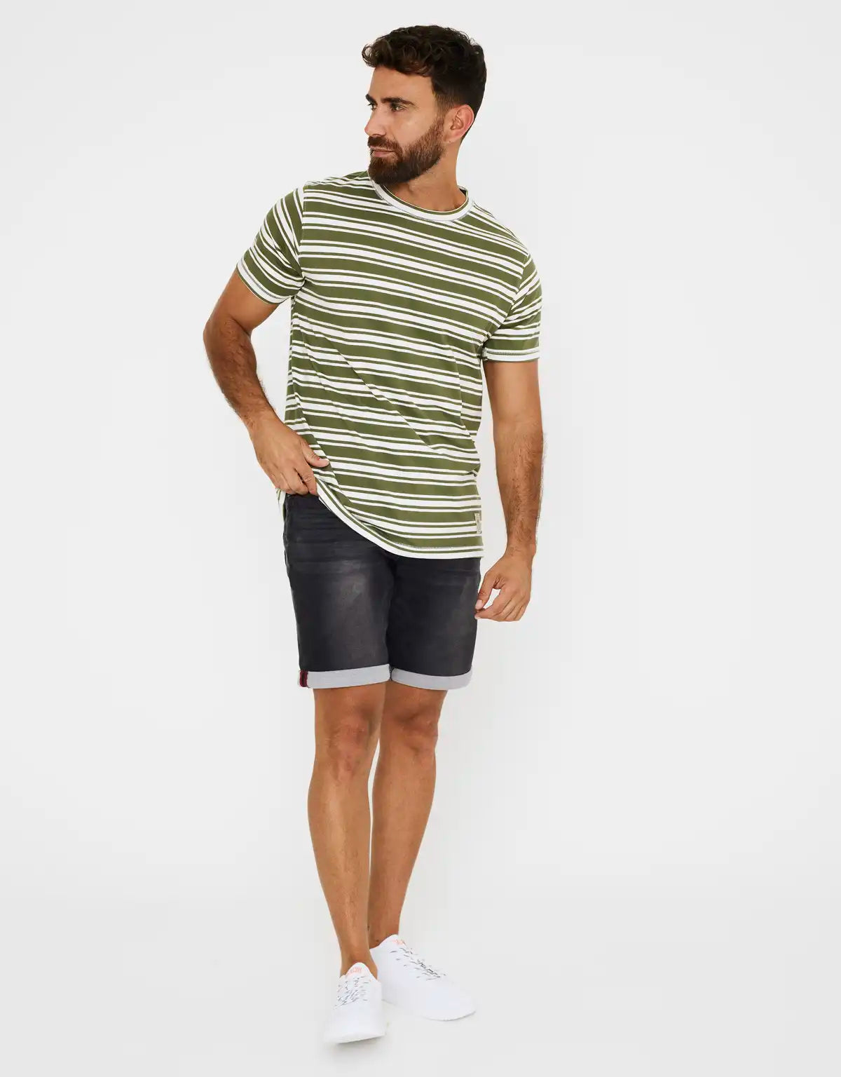 Camiseta Manga Corta Rayas - Hari 6