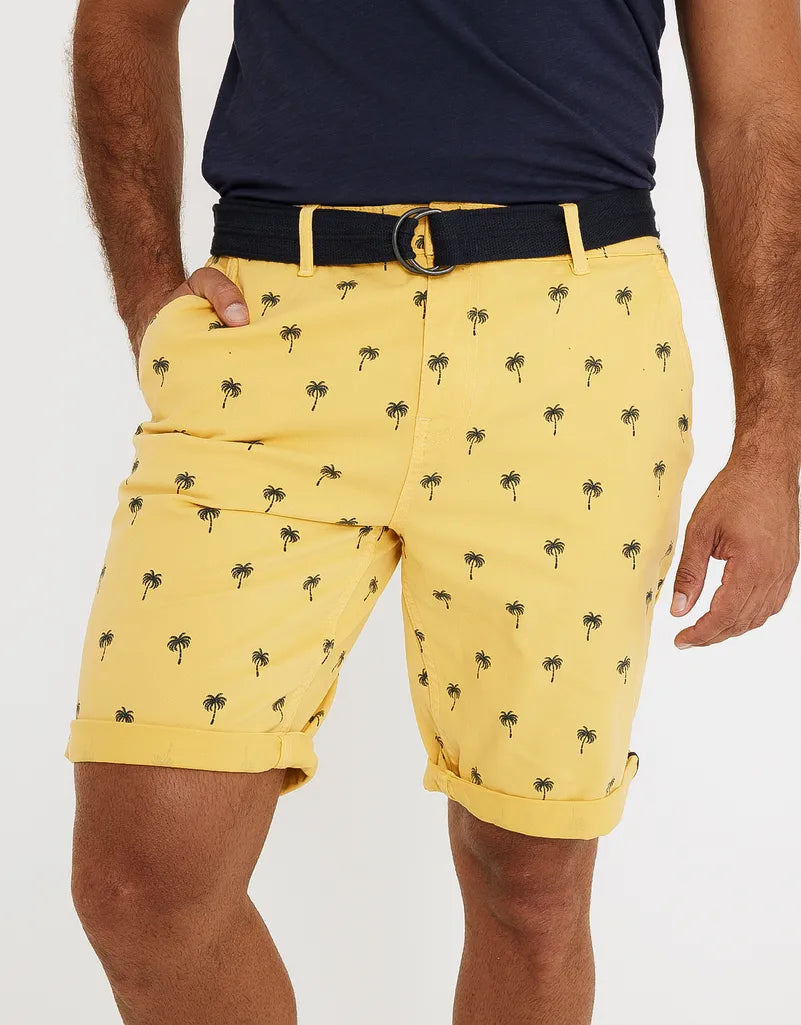 Bermuda Algodón con Cinturón - Lau