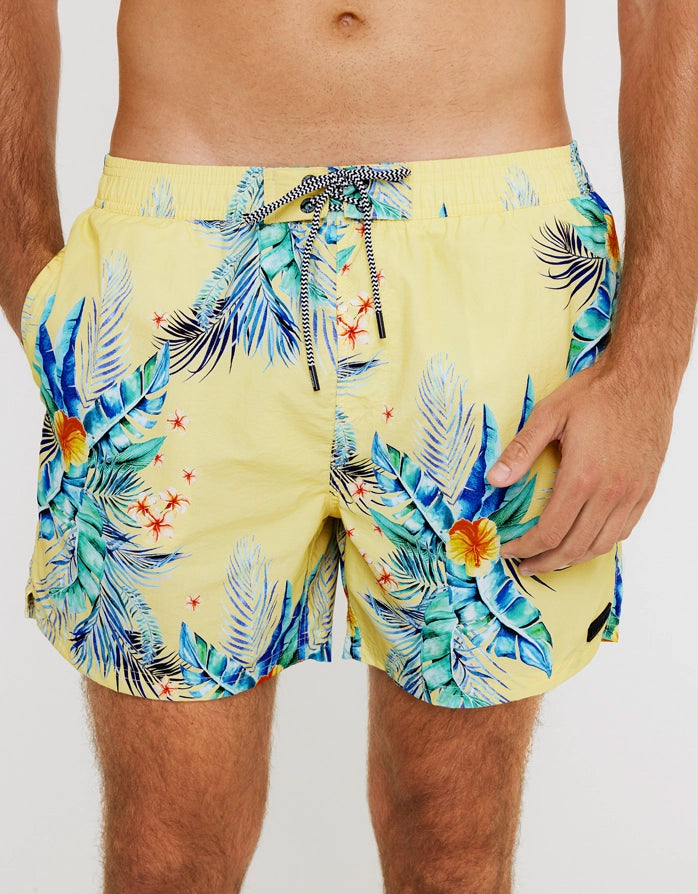 Bañador Corto Amarillo - Banano