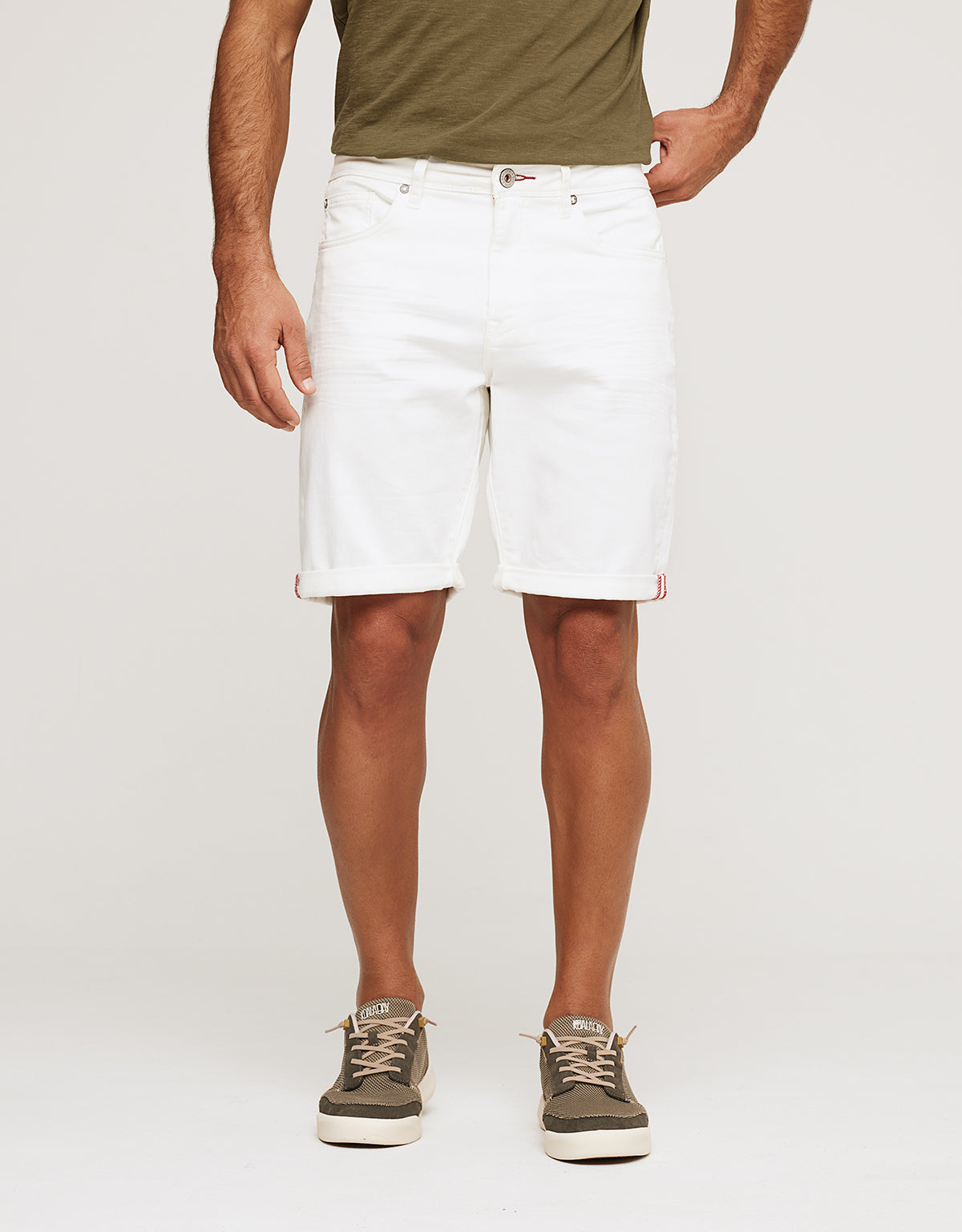 Bermuda Denim Blanco - Palm Beach