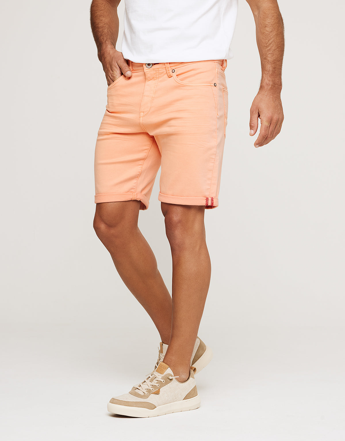 Bermuda Denim Naranja - Palm Beach