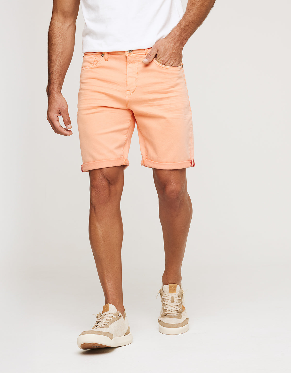 Bermuda Denim Naranja - Palm Beach