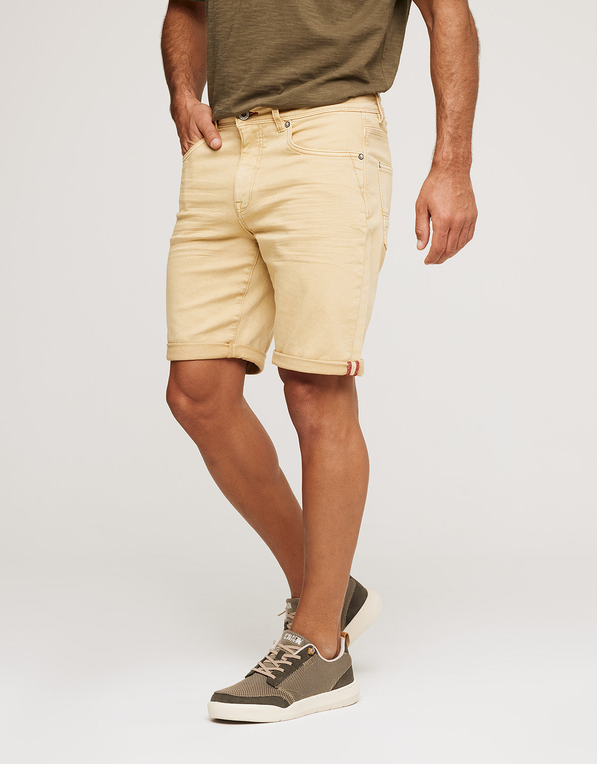 Bermuda Denim Camel - Palm Beach