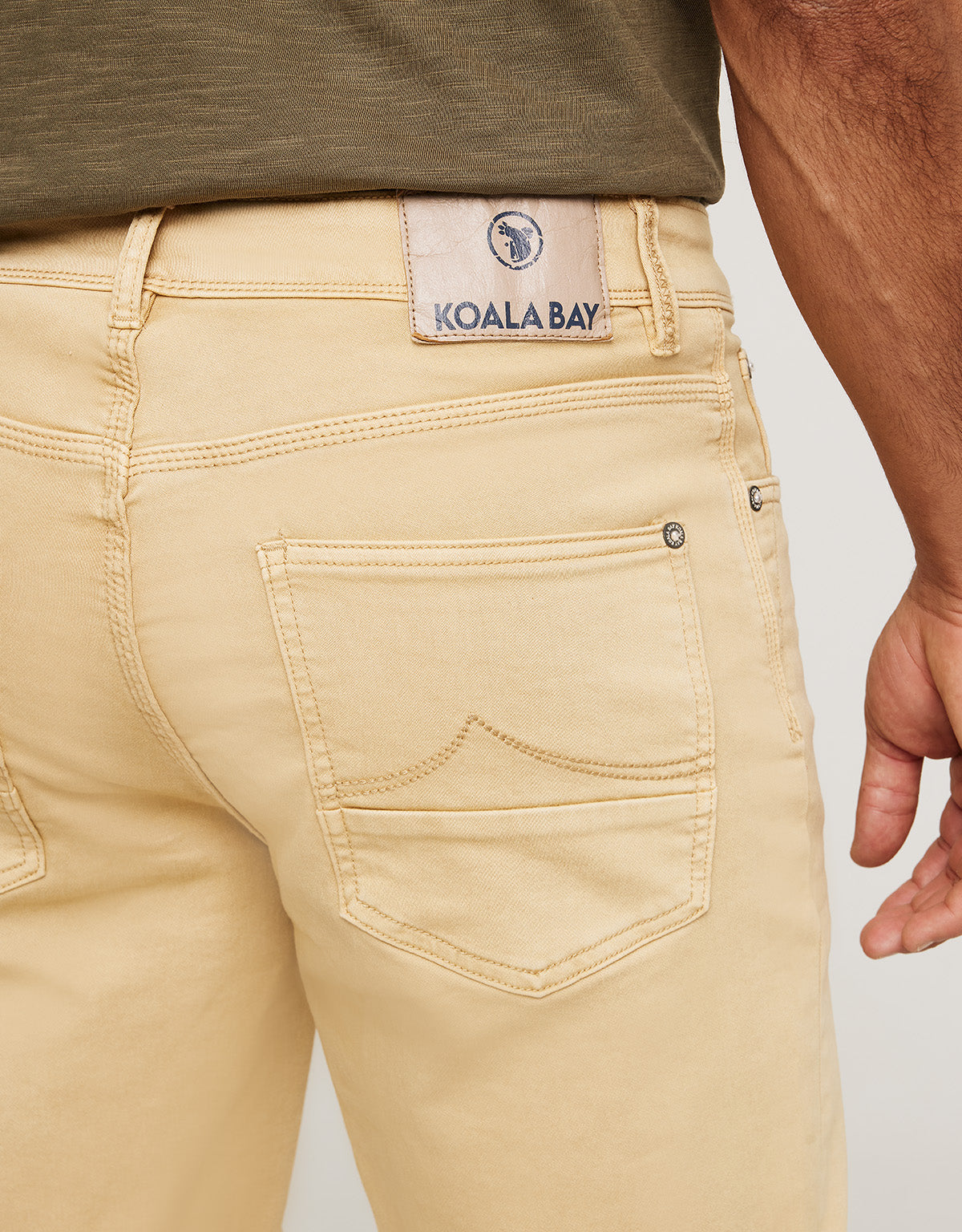 Bermuda Denim Camel - Palm Beach