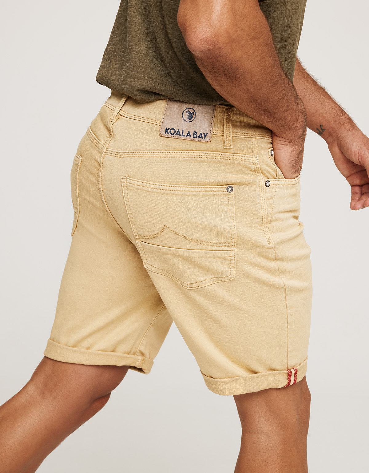 Bermuda Denim Camel - Palm Beach