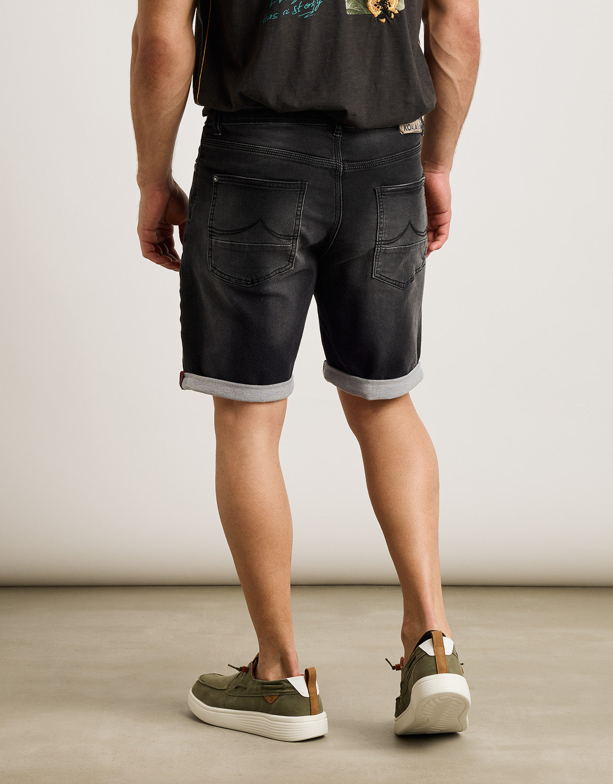 Bermuda Denim Negro - Melbourne 3