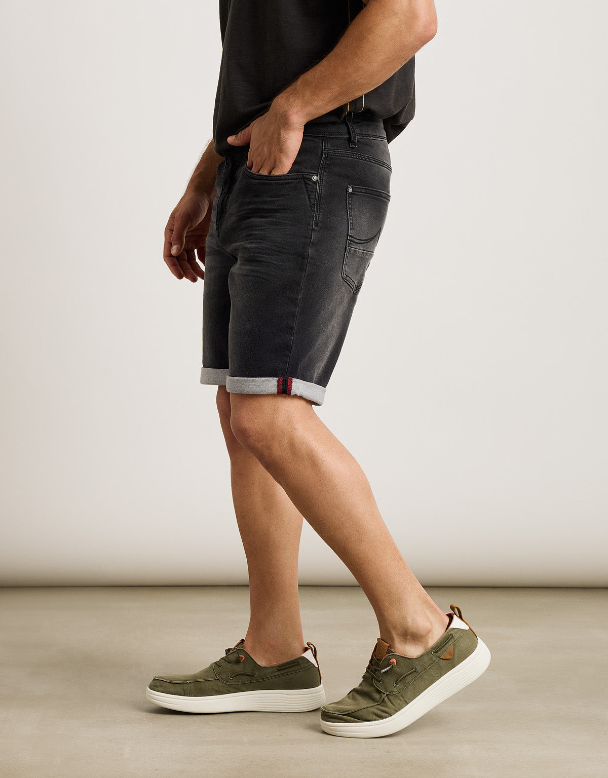 Bermuda Denim Negro - Melbourne 4