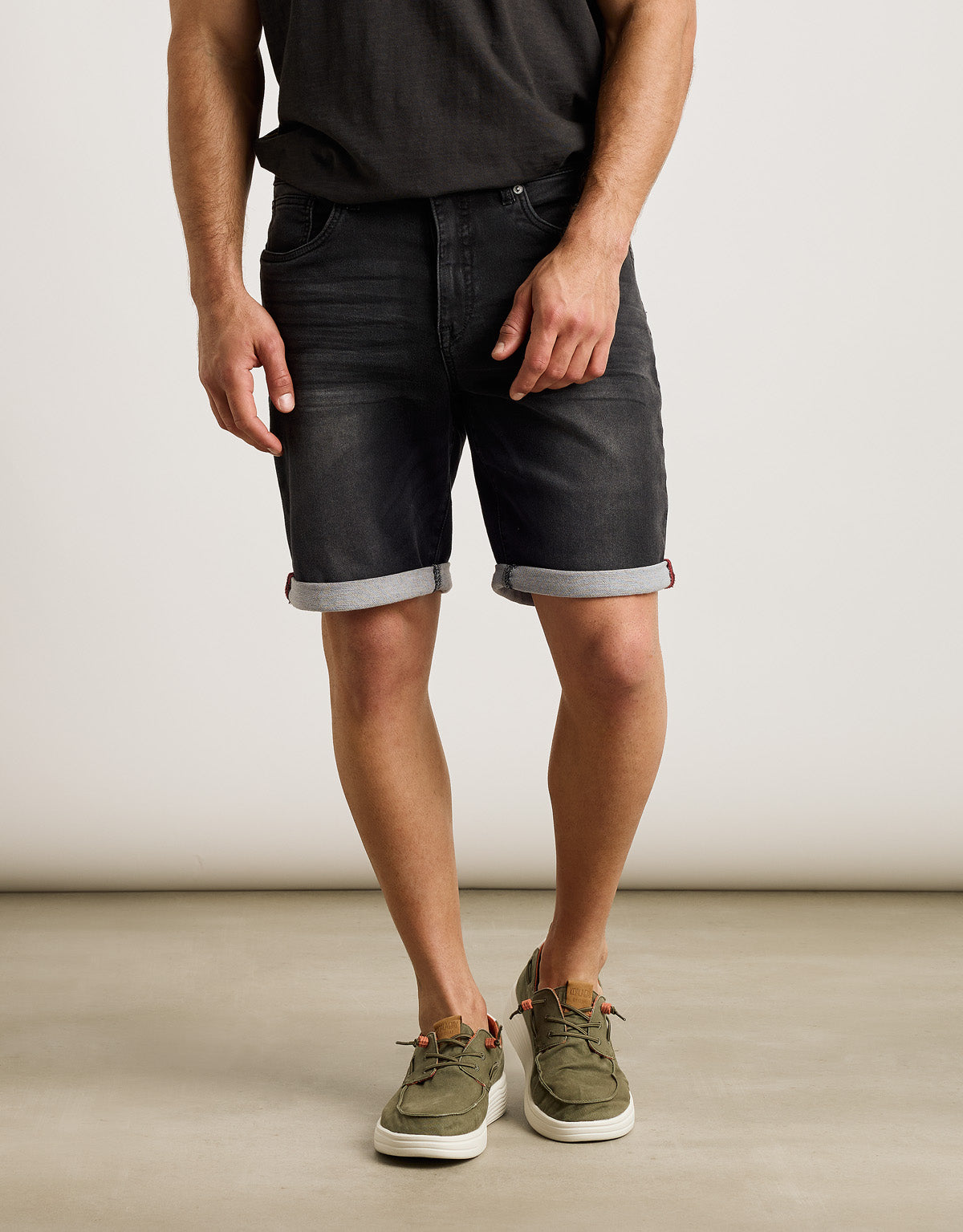 Bermuda Denim Negro - Melbourne