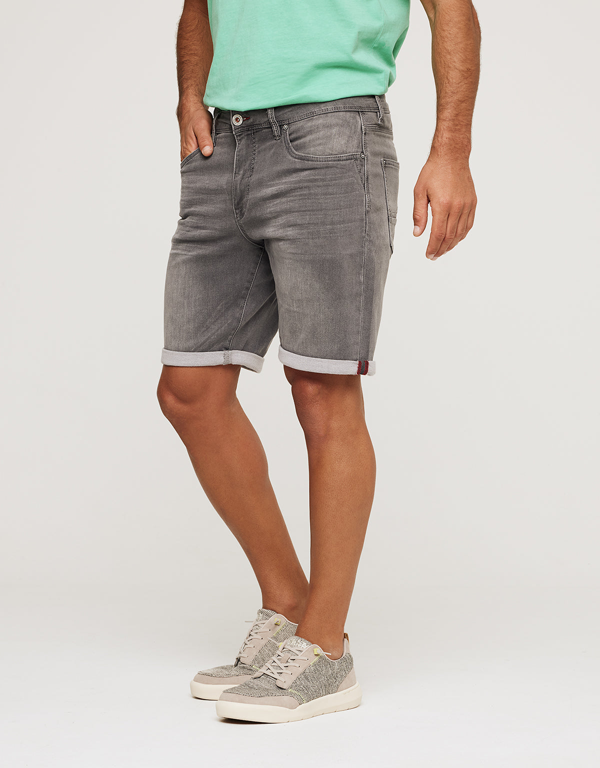 Bermuda Denim Gris - Melbourne