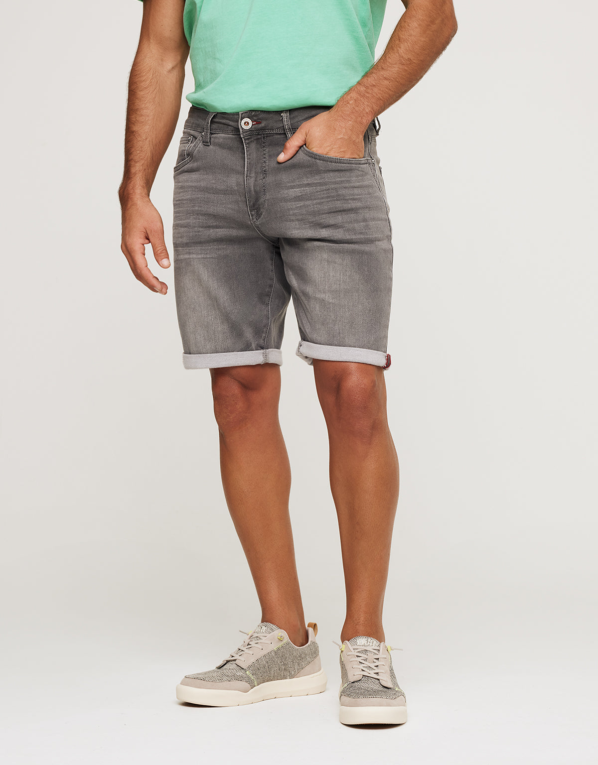 Bermuda Denim Gris - Melbourne