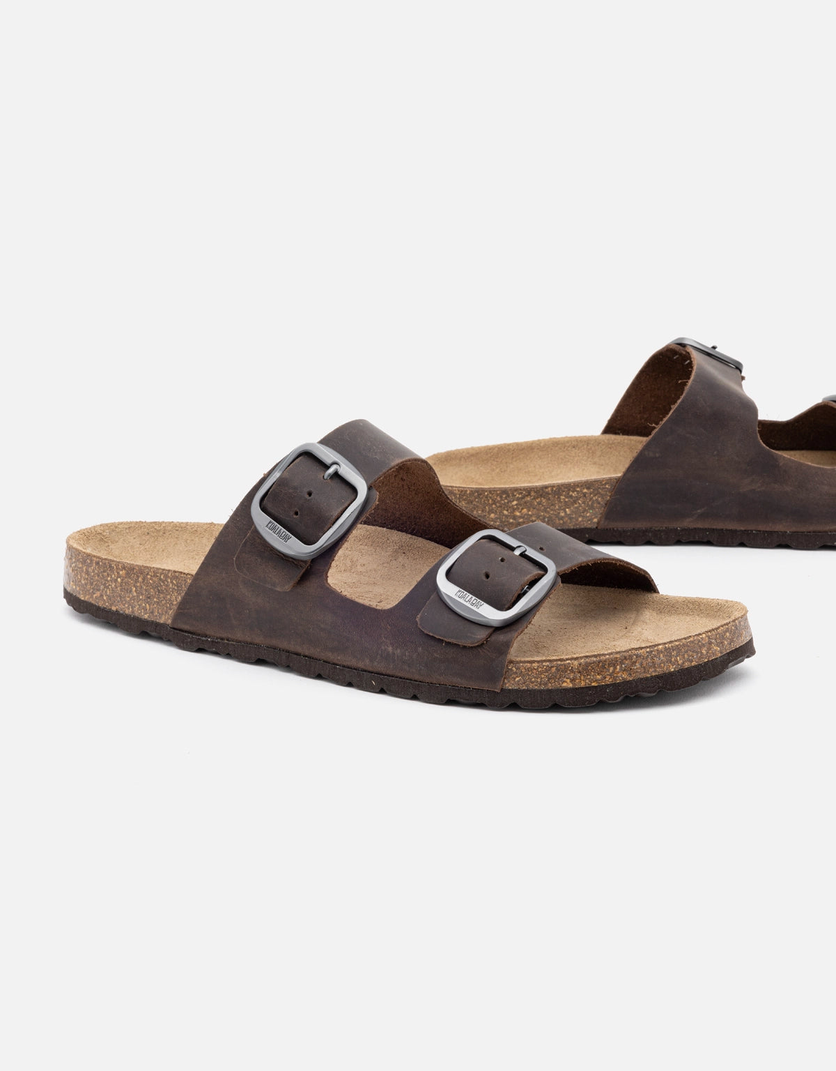 Sandalia Bio Piel Marrón - Cherokee