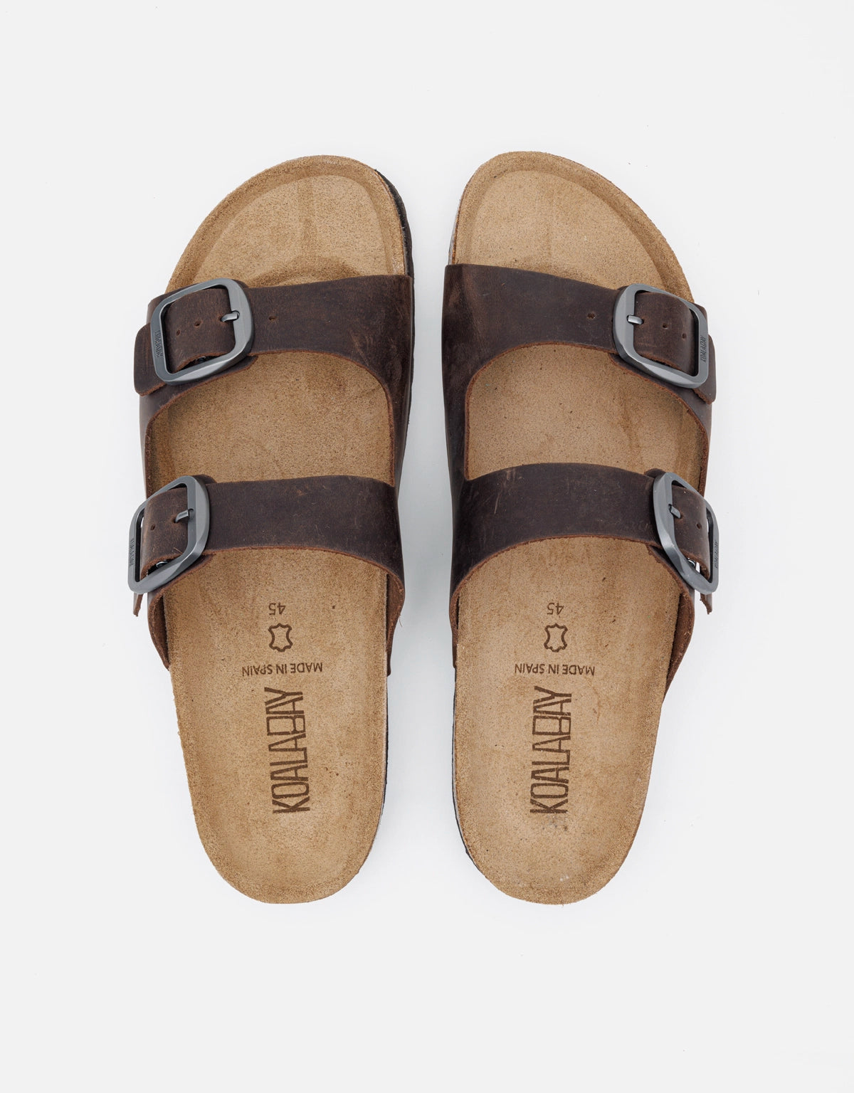 Sandalia Bio Piel Marrón - Cherokee