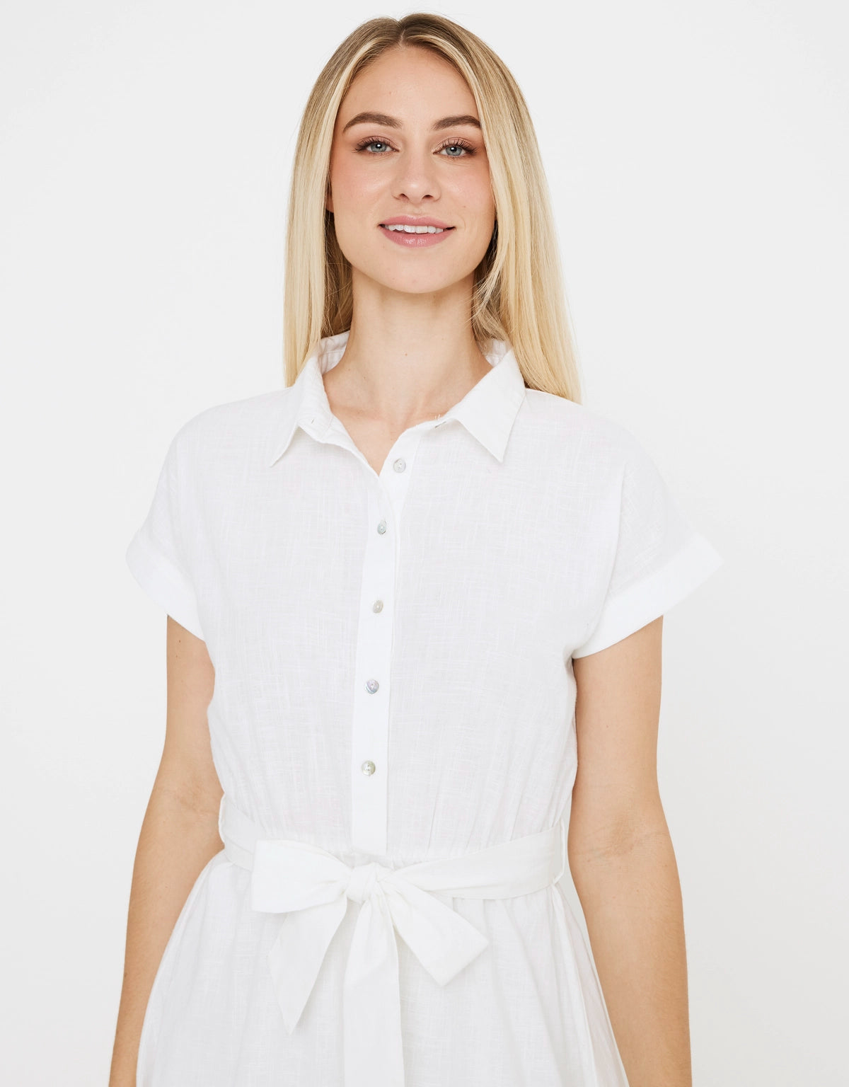 Vestido Midi Cuello Camisa - Karin