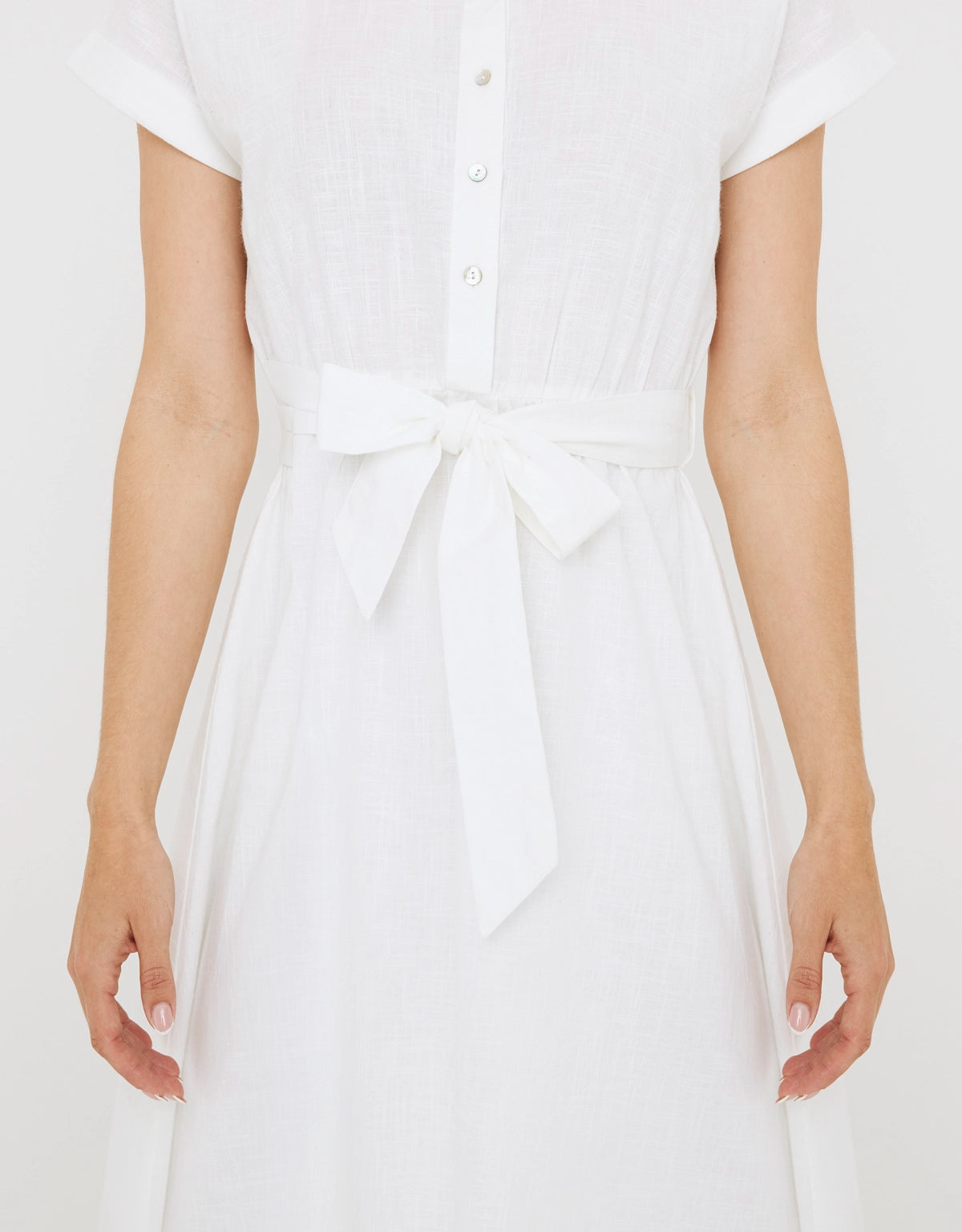 Vestido Midi Cuello Camisa - Karin