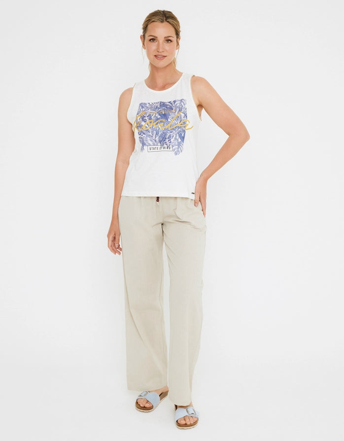 Camiseta Tirantes Estampada - Mind