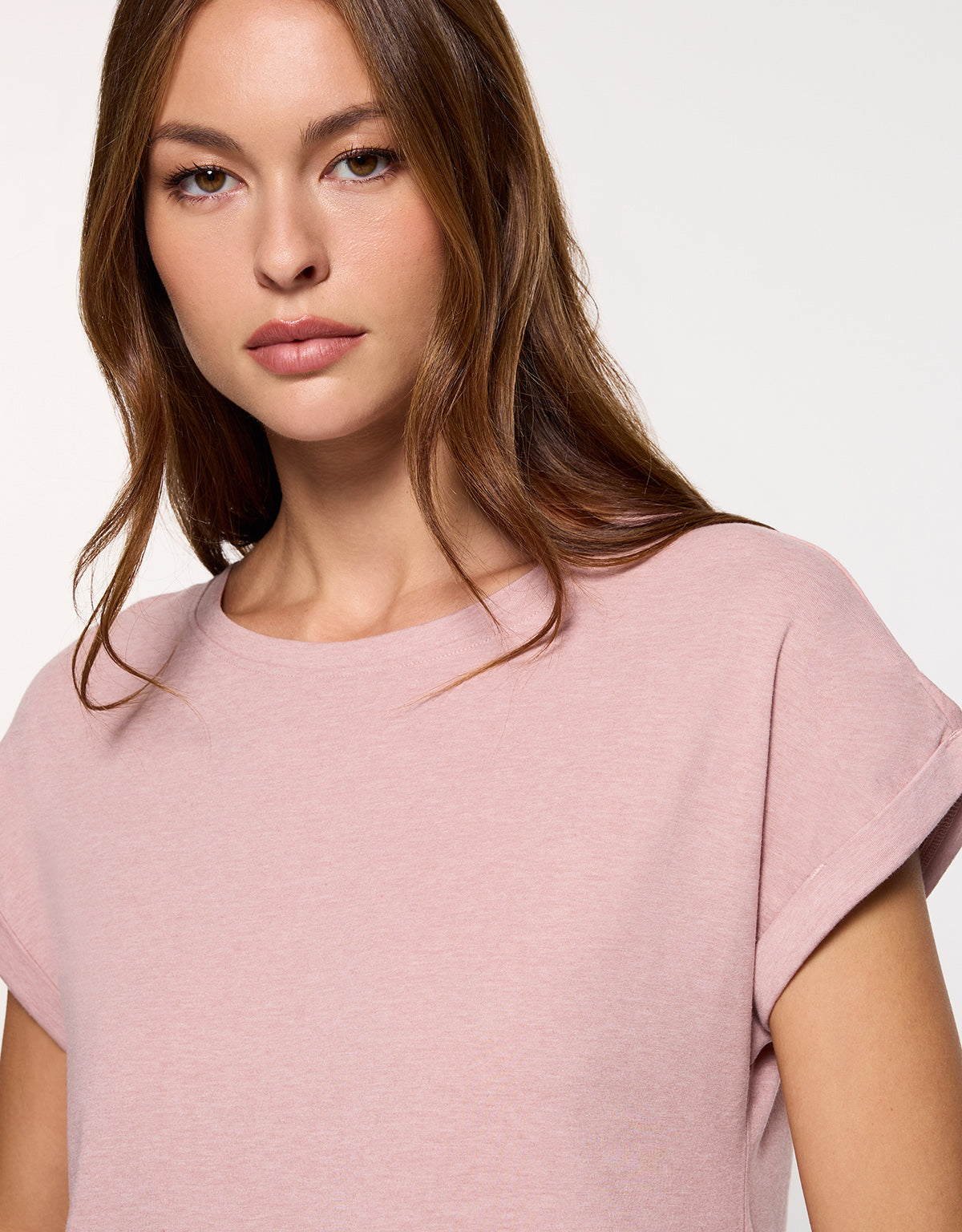 Camiseta Manga Corta Rosa - Luma 2