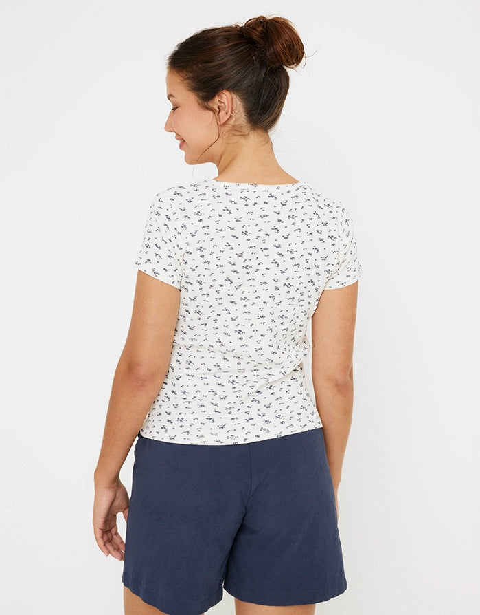 Camiseta Manga Corta Blanco - Yarima