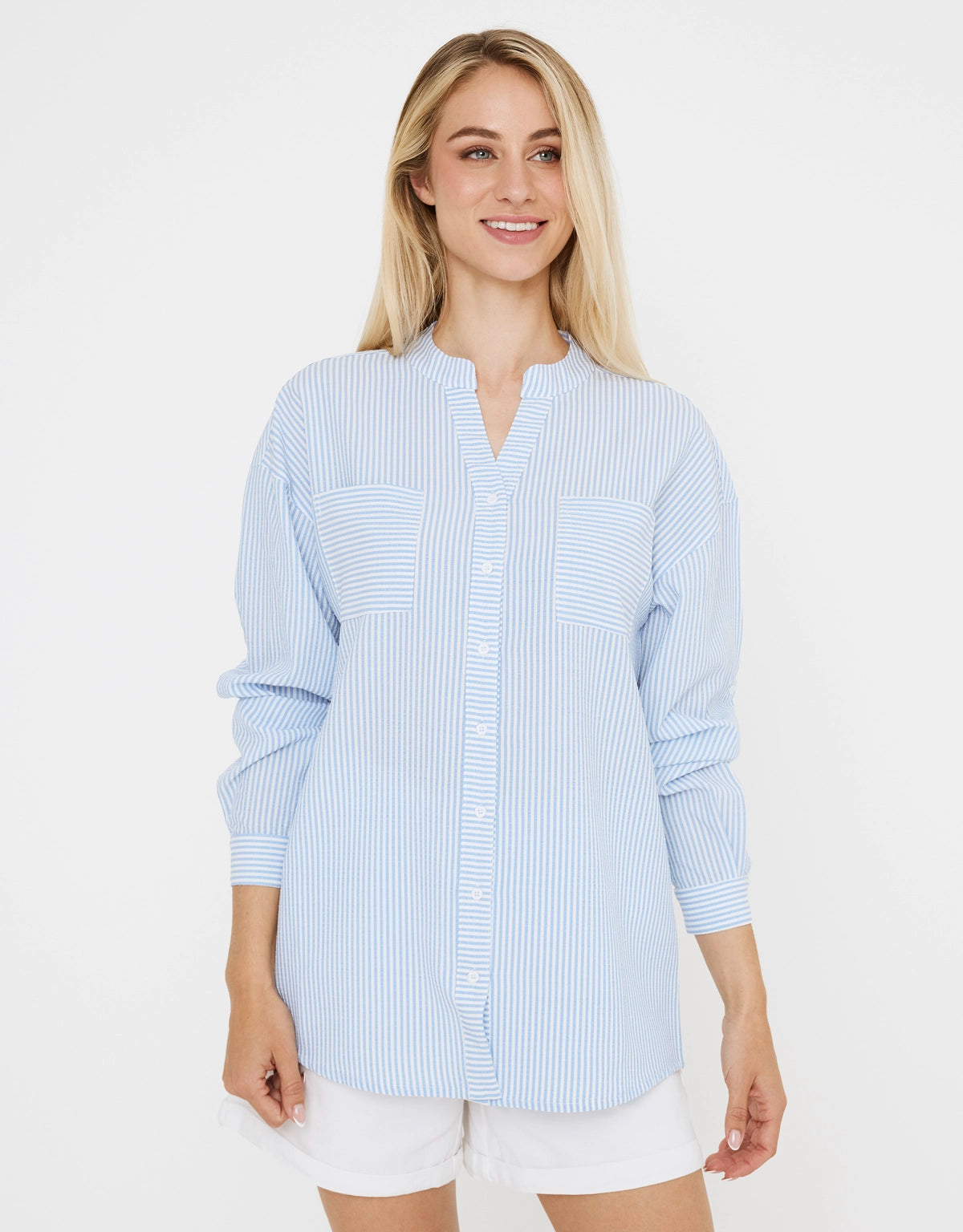 Camisa Manga Larga Marinera - Turman