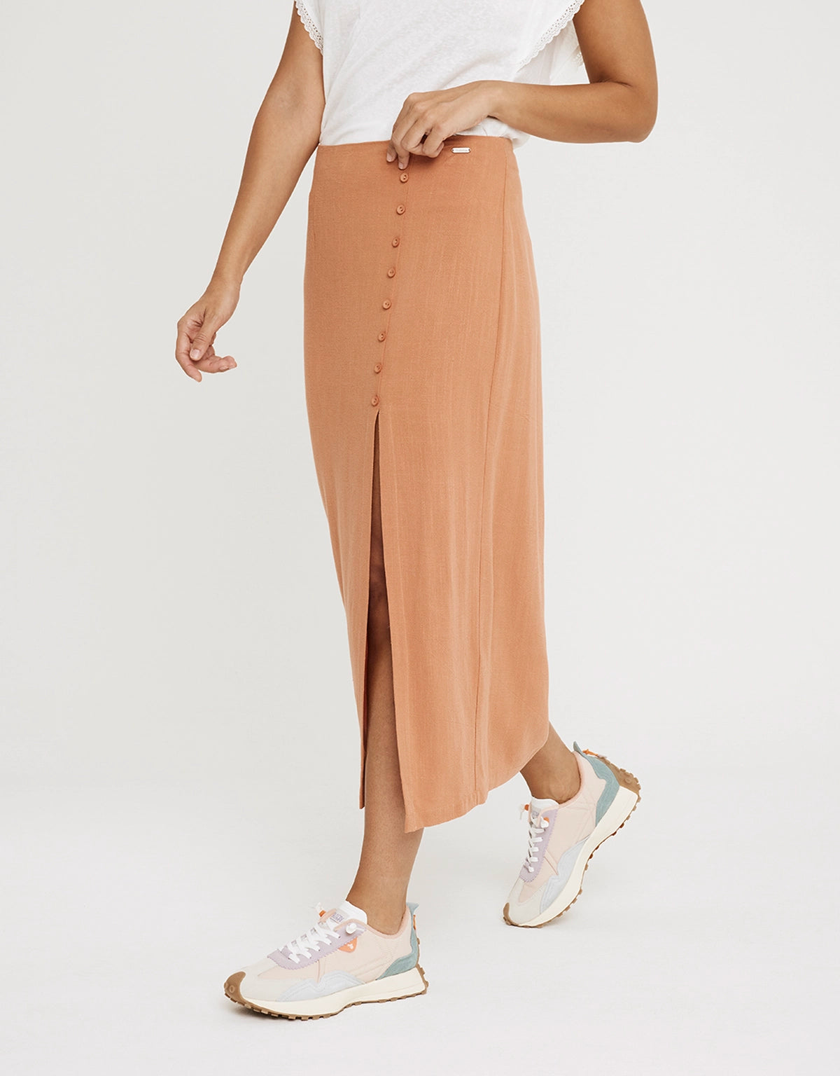 Falda Midi Teja - Bellamy