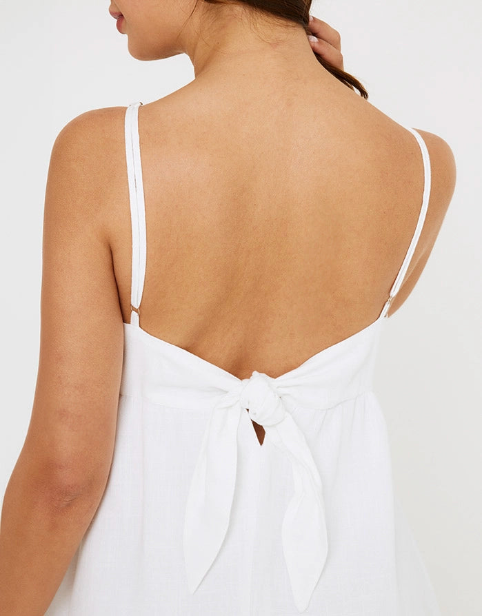 Robe courte à bretelles - Cinnia