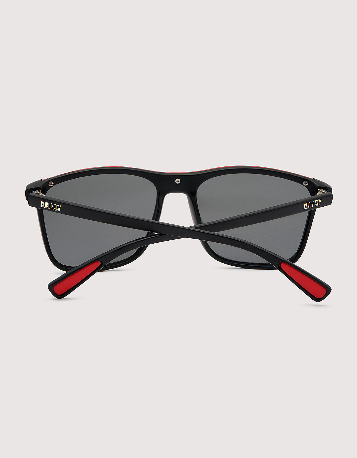 Lunettes de vue noires/rouges - Monti