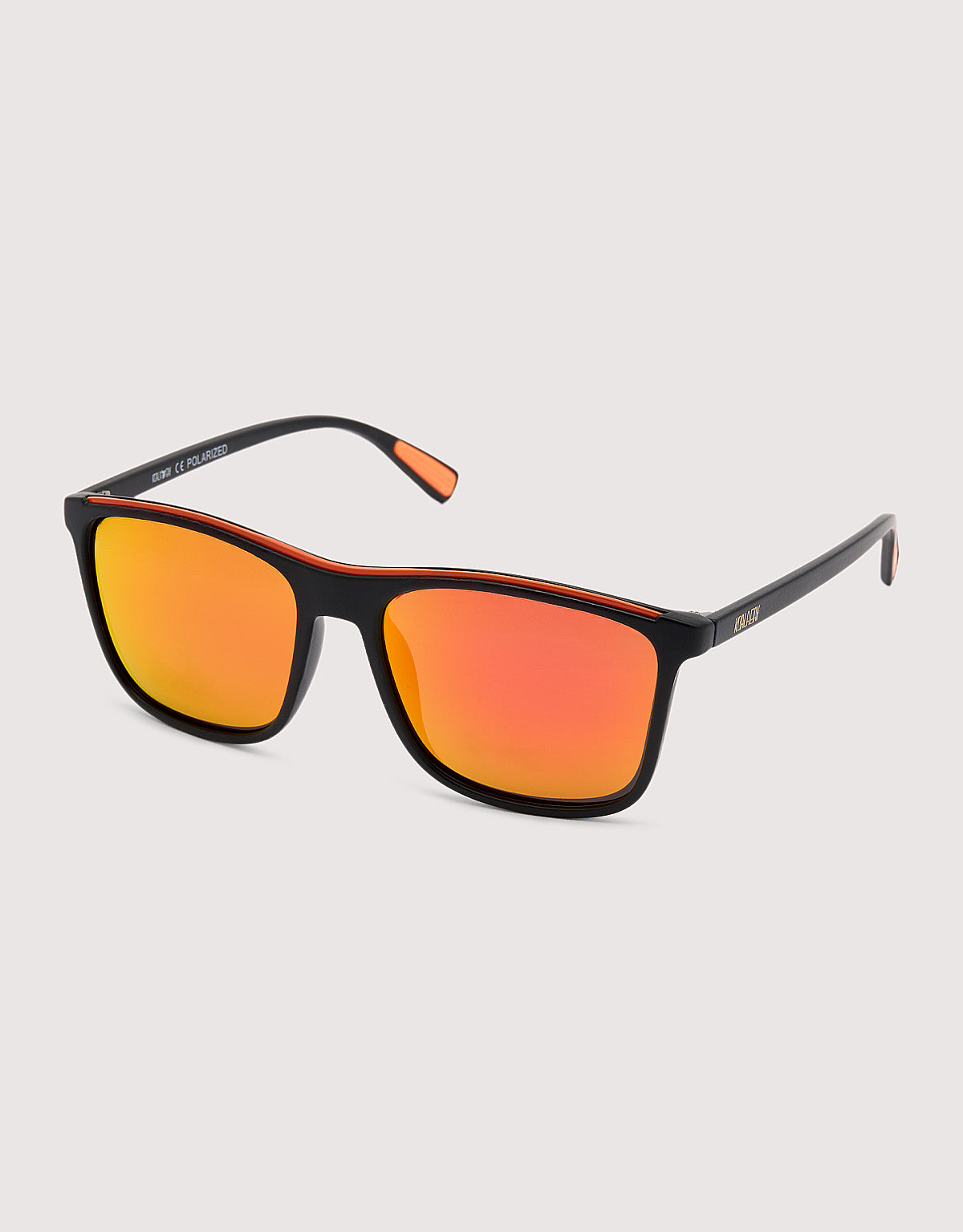 Lunettes de vue noires/oranges - Monti