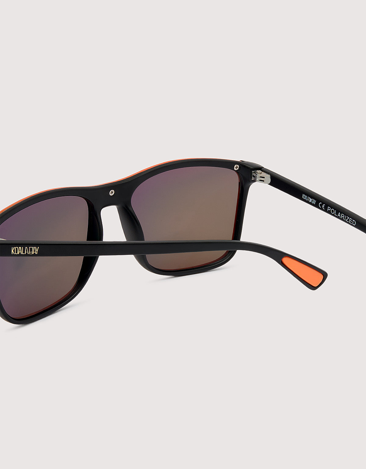 Lunettes de vue noires/oranges - Monti