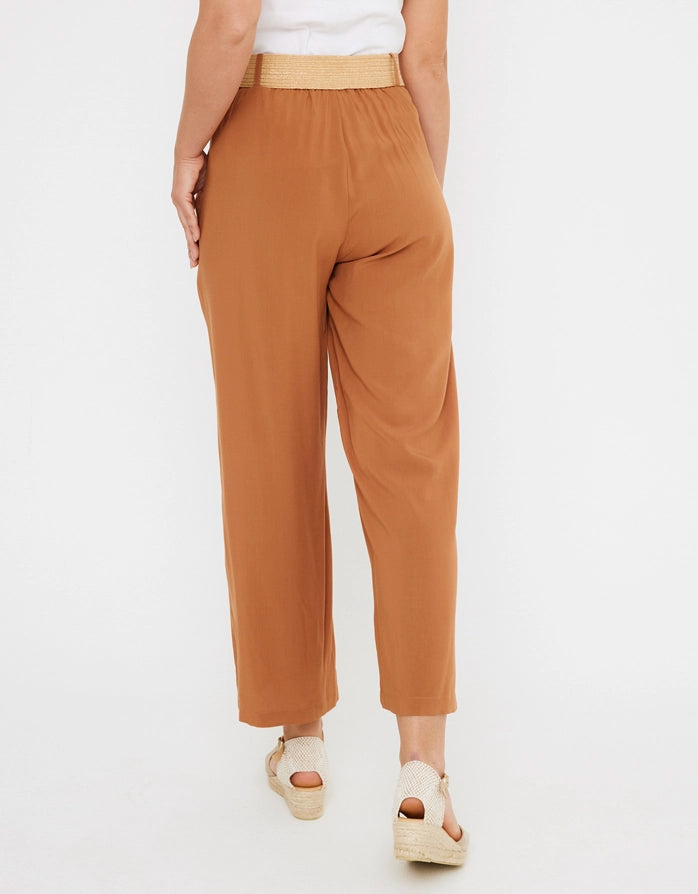 Pantalón Largo con Cinturón - Terdam