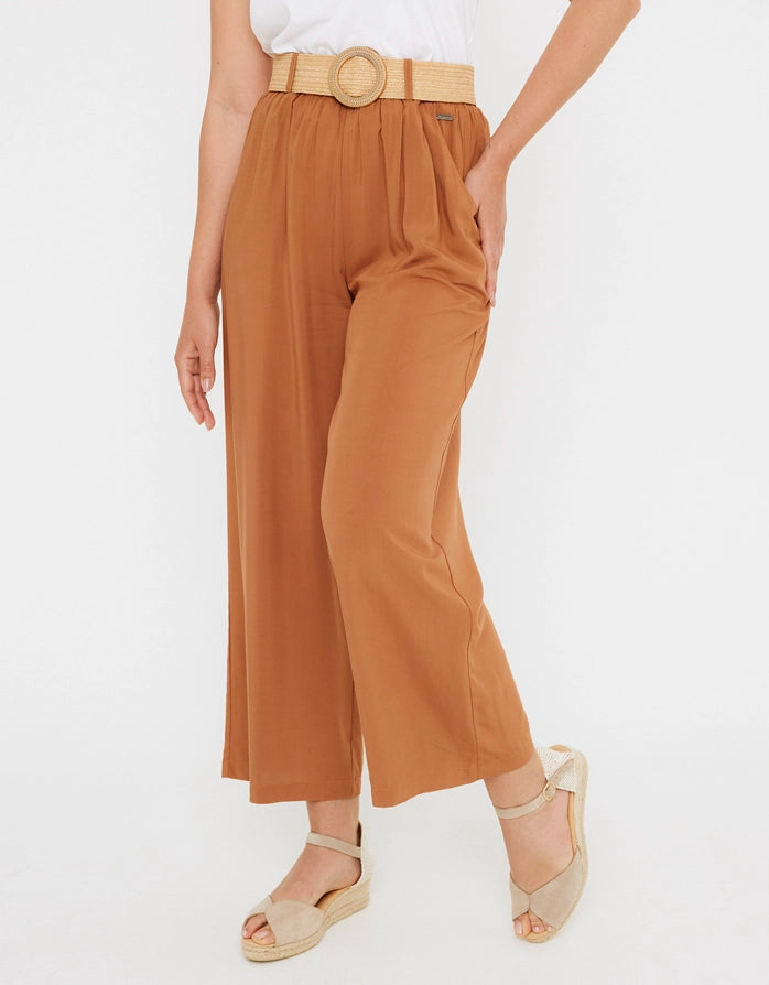 Pantalón Largo con Cinturón - Terdam