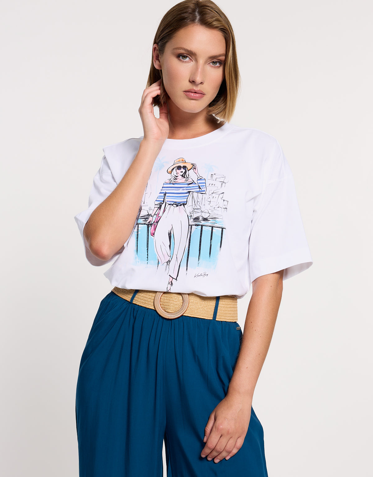 Pantalón Largo Azul - Terdam 2