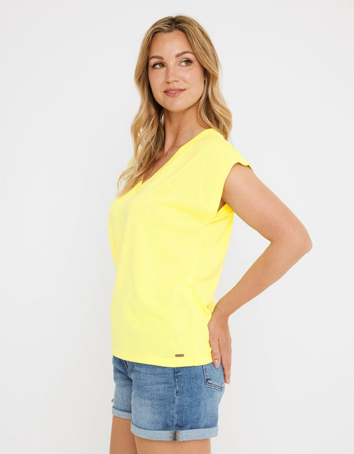 Camiseta Básica Cuello Pico - Imara