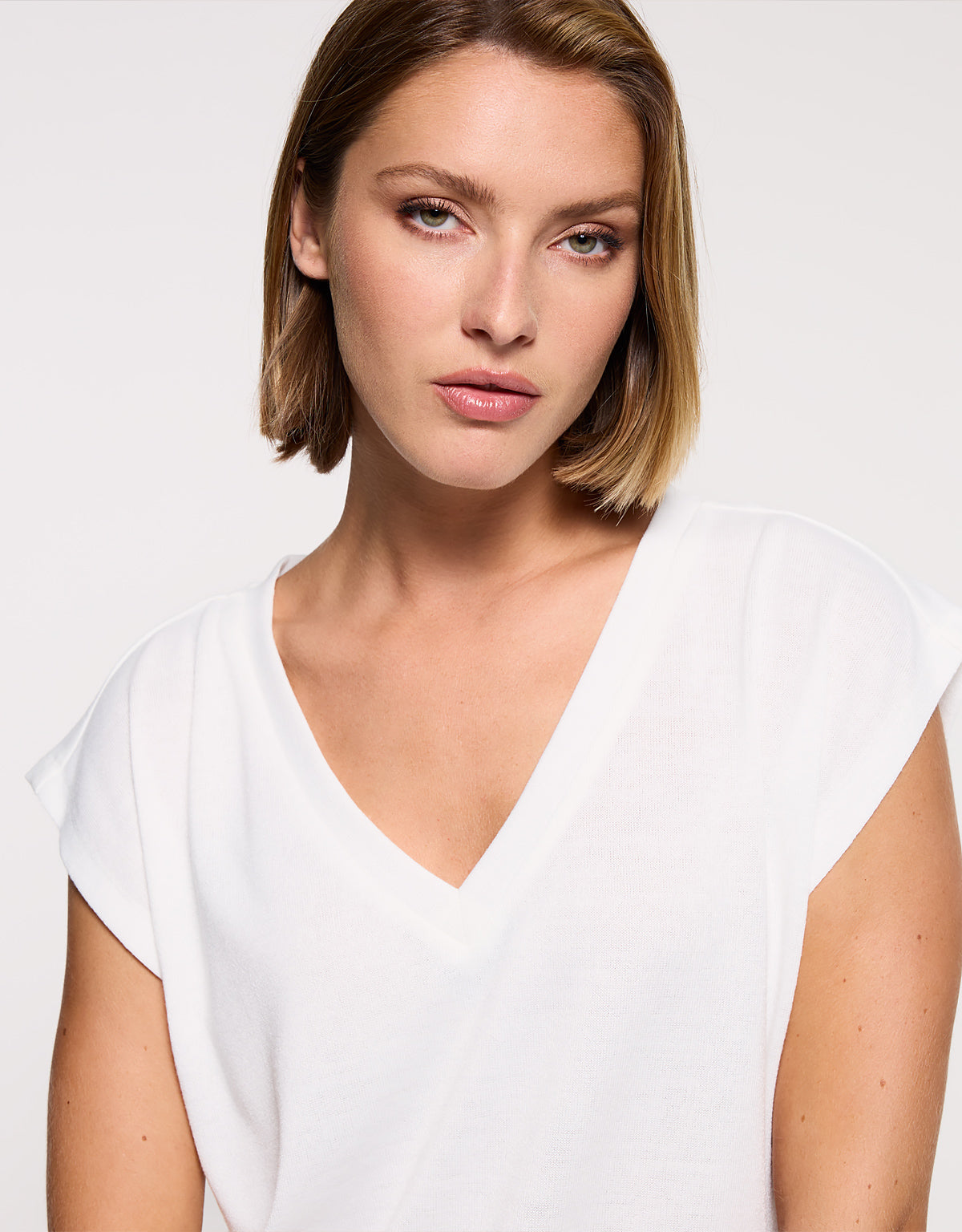 Camiseta Manga Corta Off White - Imara 2