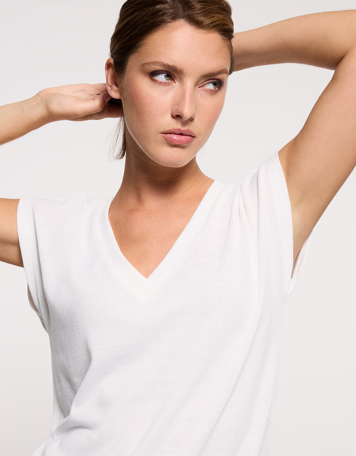 Camiseta Manga Corta Off White - Imara 5