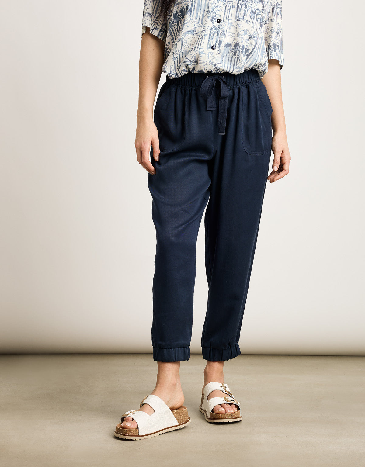 Pantalón Jogger Largo Azul Marino - Axelio