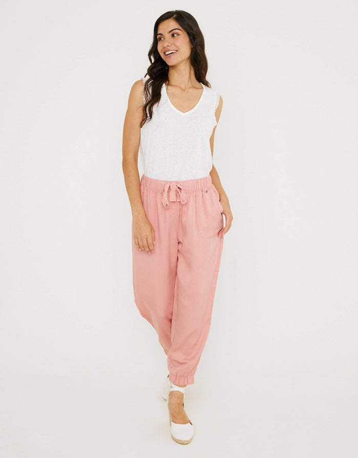 Pantalón Jogger Largo Rosa - Axelio