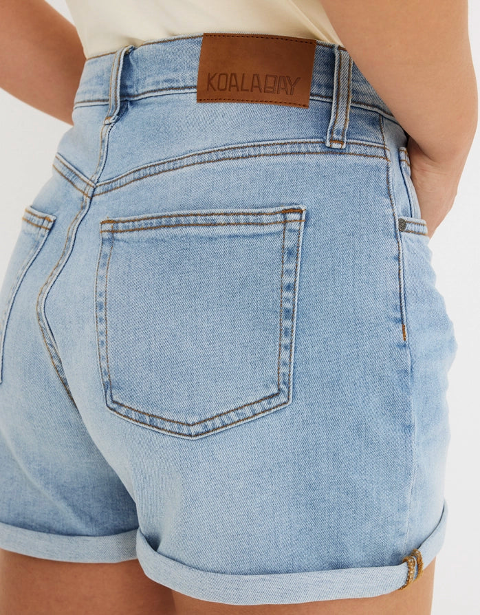 Leichte Bermuda-Shorts aus Denim - Orce