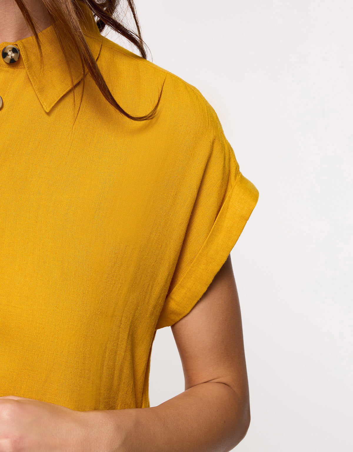 Vestido Midi Mostaza - Bayo 6